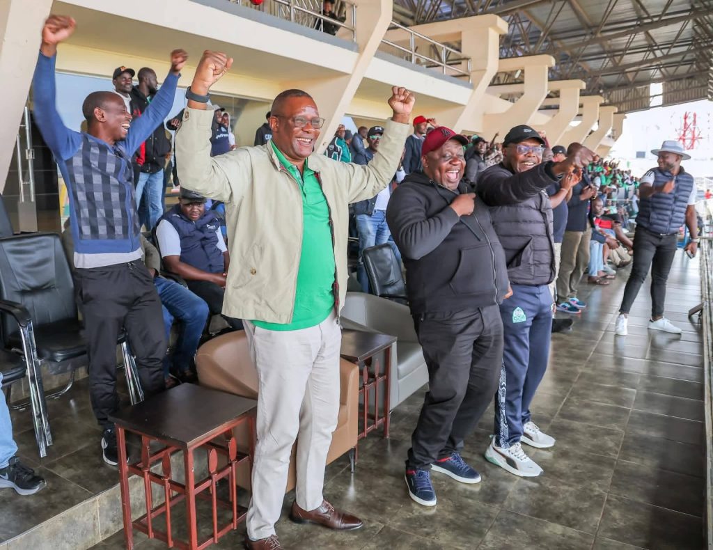 Gor Mahia hierachy celebrate win over KCB