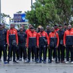 Equity VC The team poses for a group photo upon arrival in Kigali.