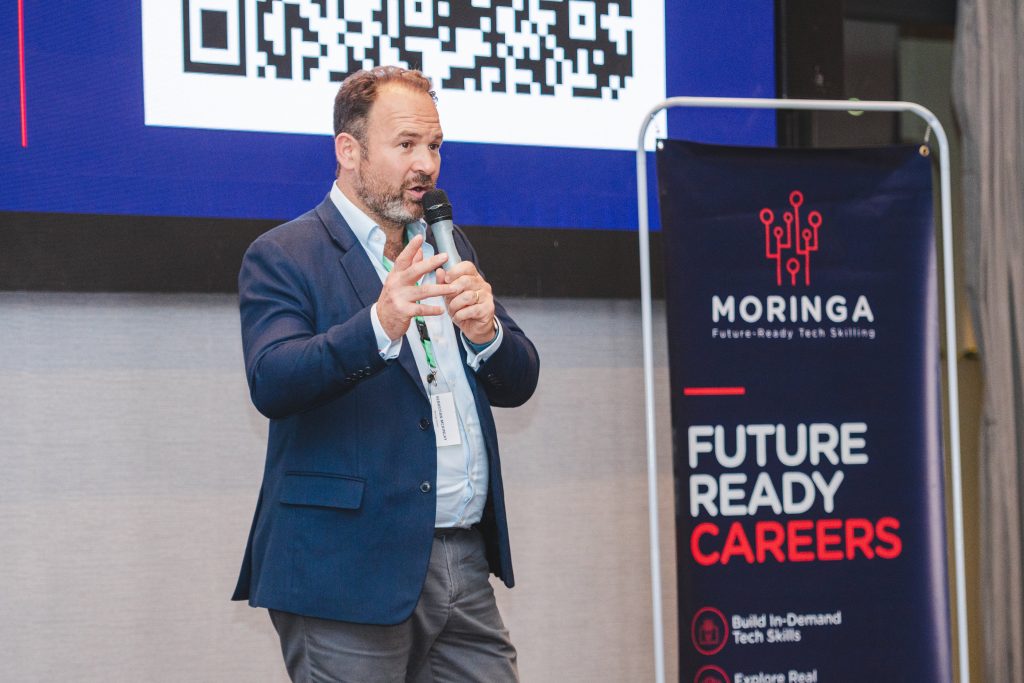 Sebastian McKinlay, the Board Chairman, Moringa during the during Moringa’s Partners Appreciation Event on 24 September 2026, Nairobi Kenya.