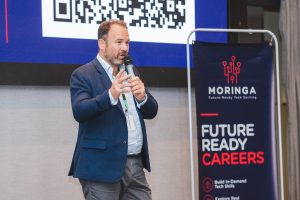 Sebastian McKinlay, the Board Chairman, Moringa during the during Moringa’s Partners Appreciation Event on 24 September 2026, Nairobi Kenya.